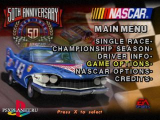 NASCAR '98 (NASCAR 50th Anniversary Edition или NASCAR Collectors Edition)